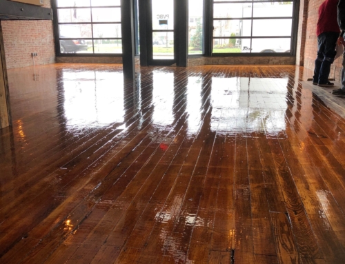 Floors are treated!